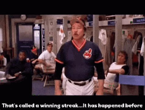 major league gif|major league winning streak gif.